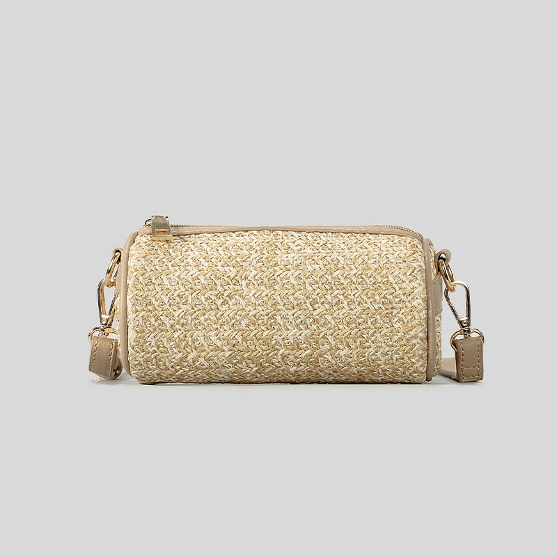Crossbody Bag for Women Designer Weave Shoulder Bags Casual Summer Beach Small Messenger Bag