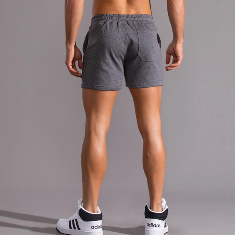 Summer Casual Shorts Men Short Pants Men Side Pockets Zip Outdoor Running Shorts Men