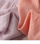 Linen Blouse Women Summer Shirts Casual Loose Soft Breathable Tops French