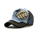 Baseball Cap Sports Outdoors Casual Cap On Size Adjustable unisex Fist Rivet