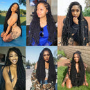 Crochet Locs Crochet Hair Black Natural Wave Braids Hair Extensions Pre Looped Crochet Butterfly Locs For Women