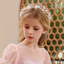Children Hair Accessories Baby Girls Princess Headband for Bridesmaid Dress Infants Performance Costume Headwear