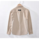 Warm Shirts for Men Causal Thicken Shirt Lapel Fleece Corduroy Shirt Men