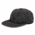 Denim Large Snapback Cap Flat Brim Skateboard Hat Baseball Caps