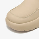 Snow Boots Women Genuine Leather Round Toe Non-Slip  Waterproof Solid Neutral Winter Ladies Shoes Handmade