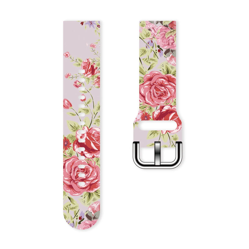 20mm Flower Strap for Samsung Galaxy Watch 7/6/5 40mm 44mm Replaceable Bracelet Band for Women