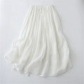 White skirt on a light gray background, Obroi
