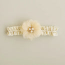 Princess Lace Florwers Bowknot Baby Headbands Elastic Girl Hair Bands Newborn Infant Accessories