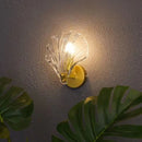 Shell Wall Lamp Bedroom Living Room Corridor Wall Light E14 Indoor Decoration Fixtures