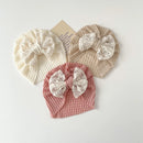 Sweet Lace Bowknot Newborn Baby Hat Turban Soft Elastic Baby Girls Cap Beanies Cute Bow Infant Hat Bonnet Headwrap