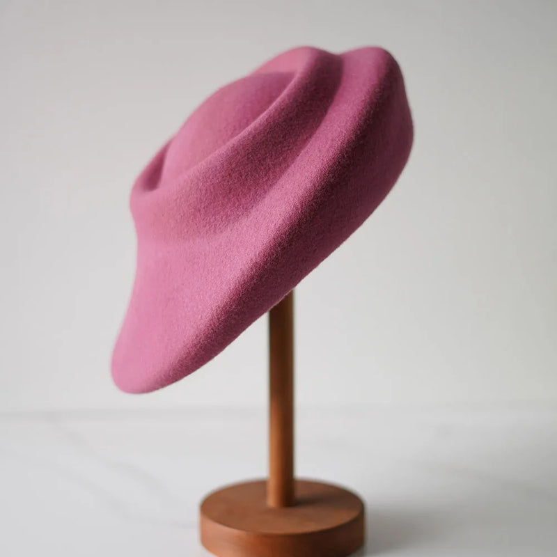 Winter Hats for Women Wool Beret Hats Party Wedding Craft Head Pieces Ladies Hats