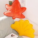 Home Decor Cushion Simple Style Maple Leaf Ginkgo Butterfly Cloud Shape Throw Pillow Office Sofa Decoration  Soft