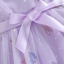 Kids Clothing Toddler Girl Summer Dress Casual Fly Sleeve Butterfly Mesh Tulle Dress Children A-Line Dress with Belt
