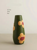 painted ceramic vase living room flower arrangement ornaments creative home accessories