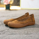 Women Flat Shoes Genuine Leather Casuals Female Shoes Retro Loafers For Women