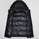 Warm Winter Leather Vest for Men – Soft Genuine Leather & Duck Down Insulation