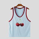 Men Tank Tops Patchwork Sleeveless Summer Male Vests Streetwear Loose Casual Men Clothing