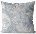 Free Shipping retro flower blue square throw pillow cushion cover home decore