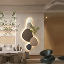 Living Room Bedroom Foyer Decorative Painting Wall Lamp Green Plant Wall Painting Corridor Lamp