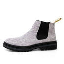 Genuine Leather Ankle Chelsea Boots Men Botas Chelsea Autumn Winter Boot