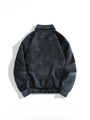 Men's Leather Jackets Casual Loose Versatile Motorcycle Coats