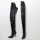 Thick Shaft Boots Women Long Back Pointed Toes Legs