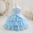 Baby Girl Children's Dress Dress One Year Old Birthday Dress Lace Cute Princess Christmas Gift Toddler Clothing