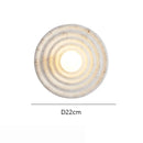 Round Circle Wall Lamp Corridor Sconce Retro Bedroom Bedside Decor