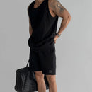 Summer Casual Sweat-absorbing Tank Top Men Breathable Versatile Loose Top
