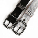 Luxury Design Pin Buckle Genuine Leather Belt Jeans Belts for Men Business Cowboy Belts Punk