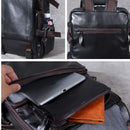 Genuine Leather Handmade Men Backpack Soft Leather Bag