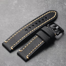 Handmade Vintage Brushed Crazy Horse Leather Strap