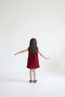 Girl's Princess Dress Spring New Rose Vest Princess Dress Improved Children's Formal Dress
