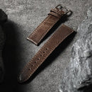 Handmade Leather Strap Genuine Leather Strap Ultra Thin and Soft Suitable for Antique Watch