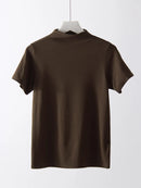 Short Sleeve T Shirts Women Spring Summer Half Turtleneck White Top Tees For Ladies