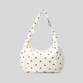 Rivet Hobos Women Shoulder Bags Punk Oxford Handbags Trend Lightweight Underarm Bag