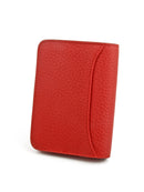 Genuine Leather Business Credit ID Card Holder Wallets Small Mini Wallet Purses