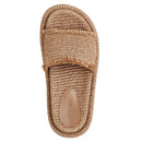 Women Braided Shoes Linen Slip-On Beach Series Casual Sandals