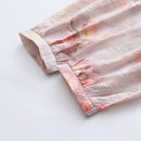 Women Spring V-Neck Blouse Long Sleeve Tops Oversize Curve Clothes