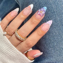 Handmade Manicure Medium Almond Nails starfish Limited Press On Nails