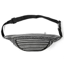 Women Waist Bag Fabric Fanny Pack Vintage Phone Bag Pouch Waist Bags for Travel