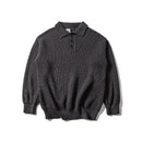 Autumn Winter Sweaters Men Casual Pullovers Knitted Sweater Man Polo Knitwear Tops