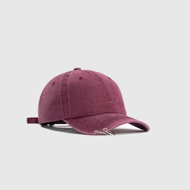 Autumn And Winter Casual Vintage Baseball Cap  Solid