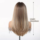 Natural Layered Hair Wigs For Women Wigs Long Straight Hair With Bangs