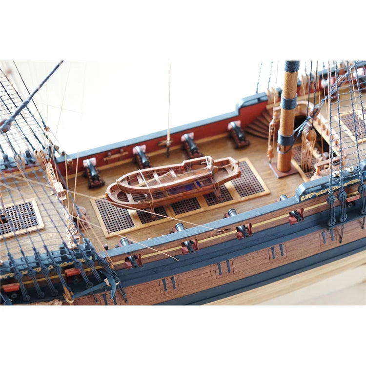 DIY Simulated Wooden Sailboat Model Assembly Kit Toy Gift Collection