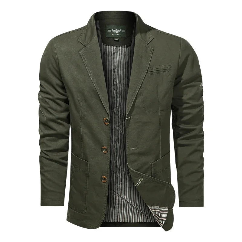 Spring Autumn Blazers Men Slim Casual Business Handsome Suits Men's Blazers Tops