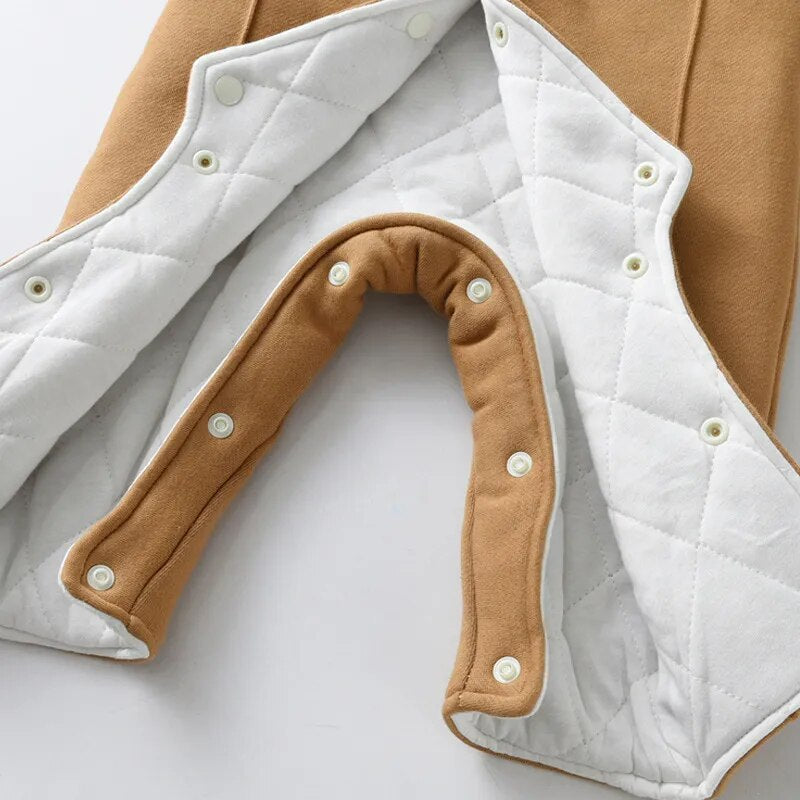 Khaki Boys Suit Autumn Formal Toddler Kids Clothing 1st Birthday Outfit White Jumpsuit Coat