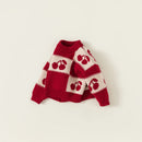 Spring Autumn Children Sweater Casual Pullover Knitted Toddler Knitwear Kids Clothing