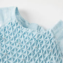 Girl Blue Sleeveless Dress Mesh Party Dress