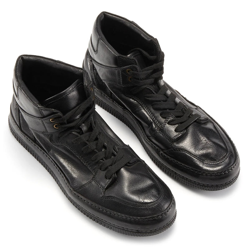 Breathable Handmade Designer Leather Boots for Men Casual Boots